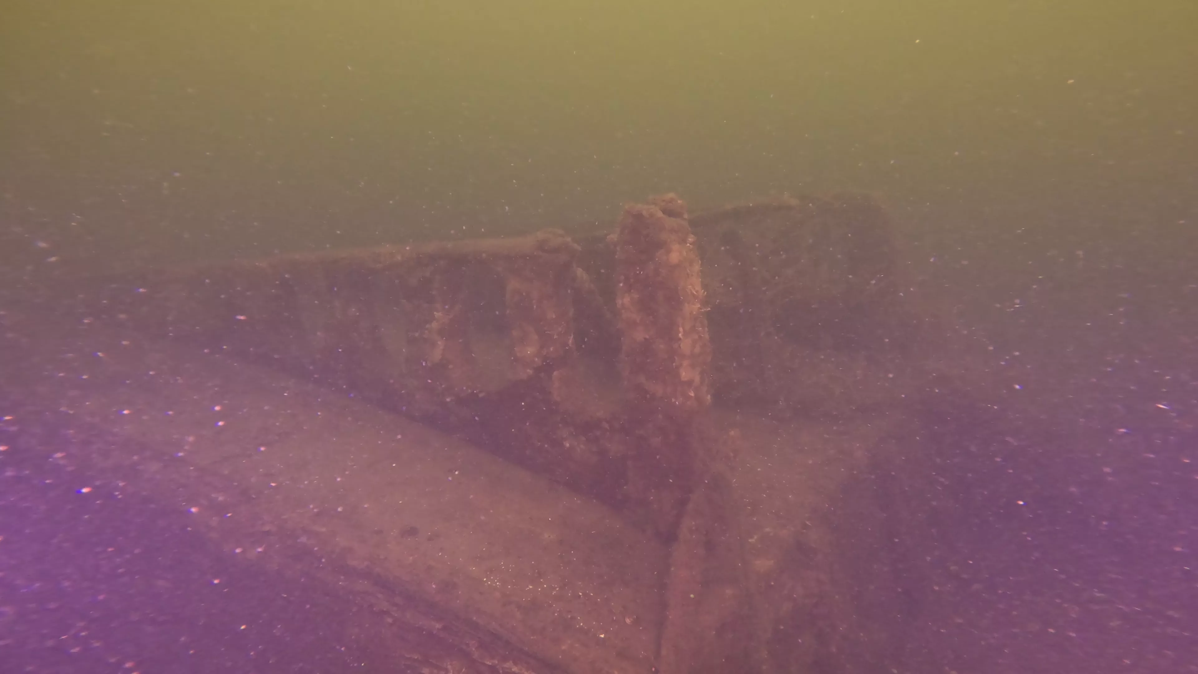 20' Wooden Barge Wreck (LU001), Lake Union, Seattle, WA — photo 1 of 15