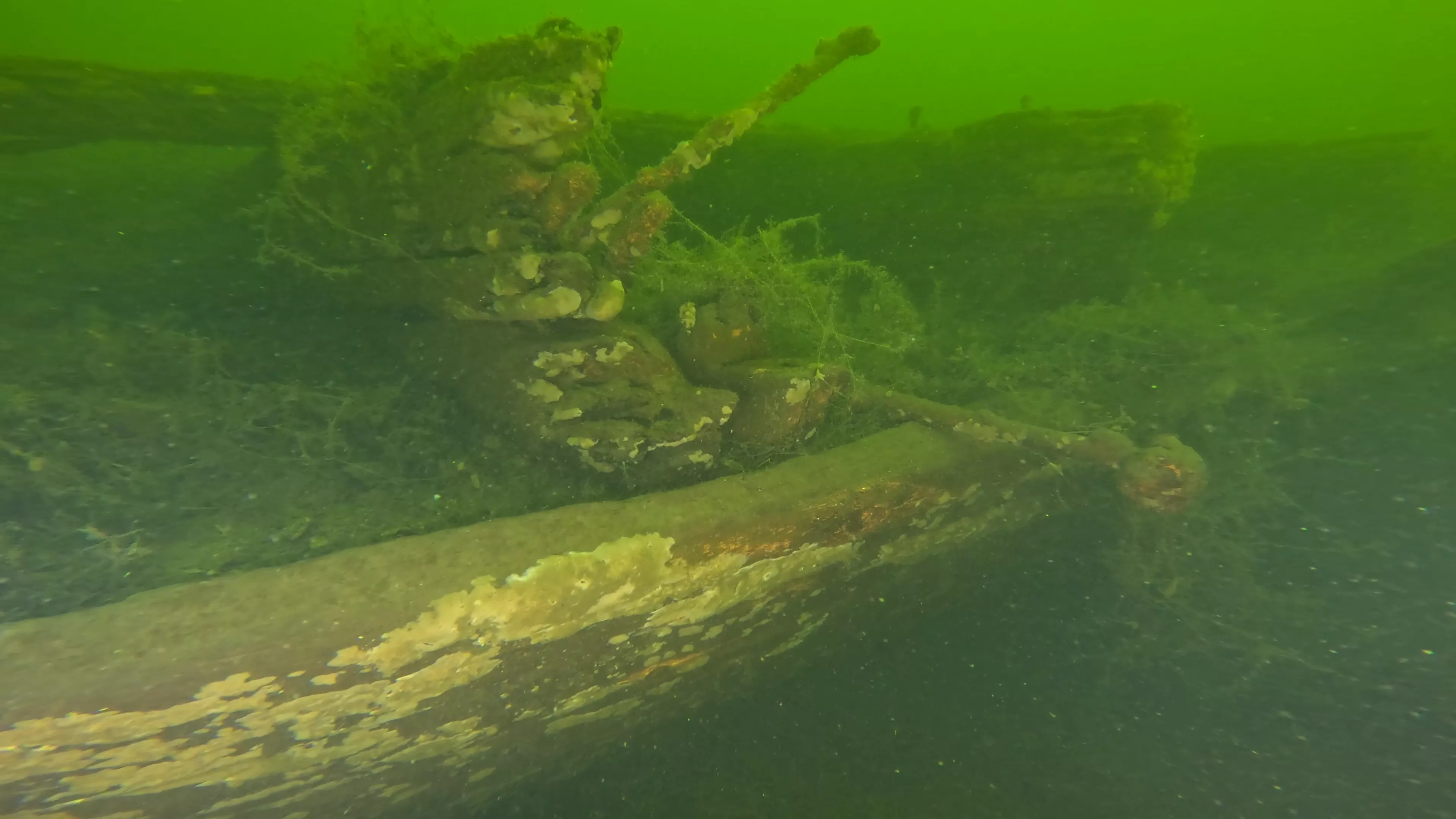 100' Wooden Barge Wreck (LU003), Lake Union, Seattle, WA — photo 7 of 14