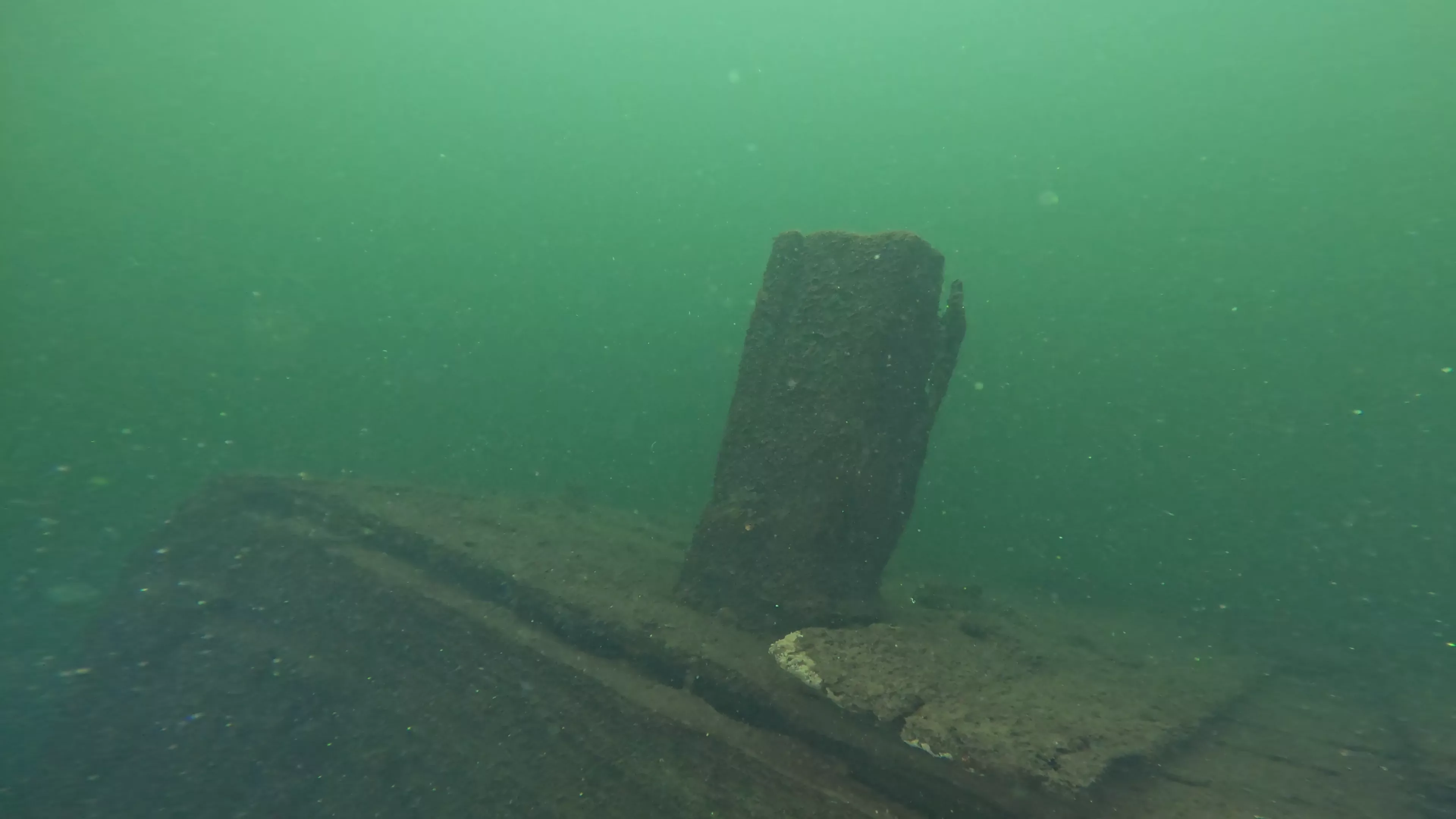 Foss 54: Sunken 1908 Navy Barge (LU007), Lake Union, Seattle, WA — photo 3 of 16