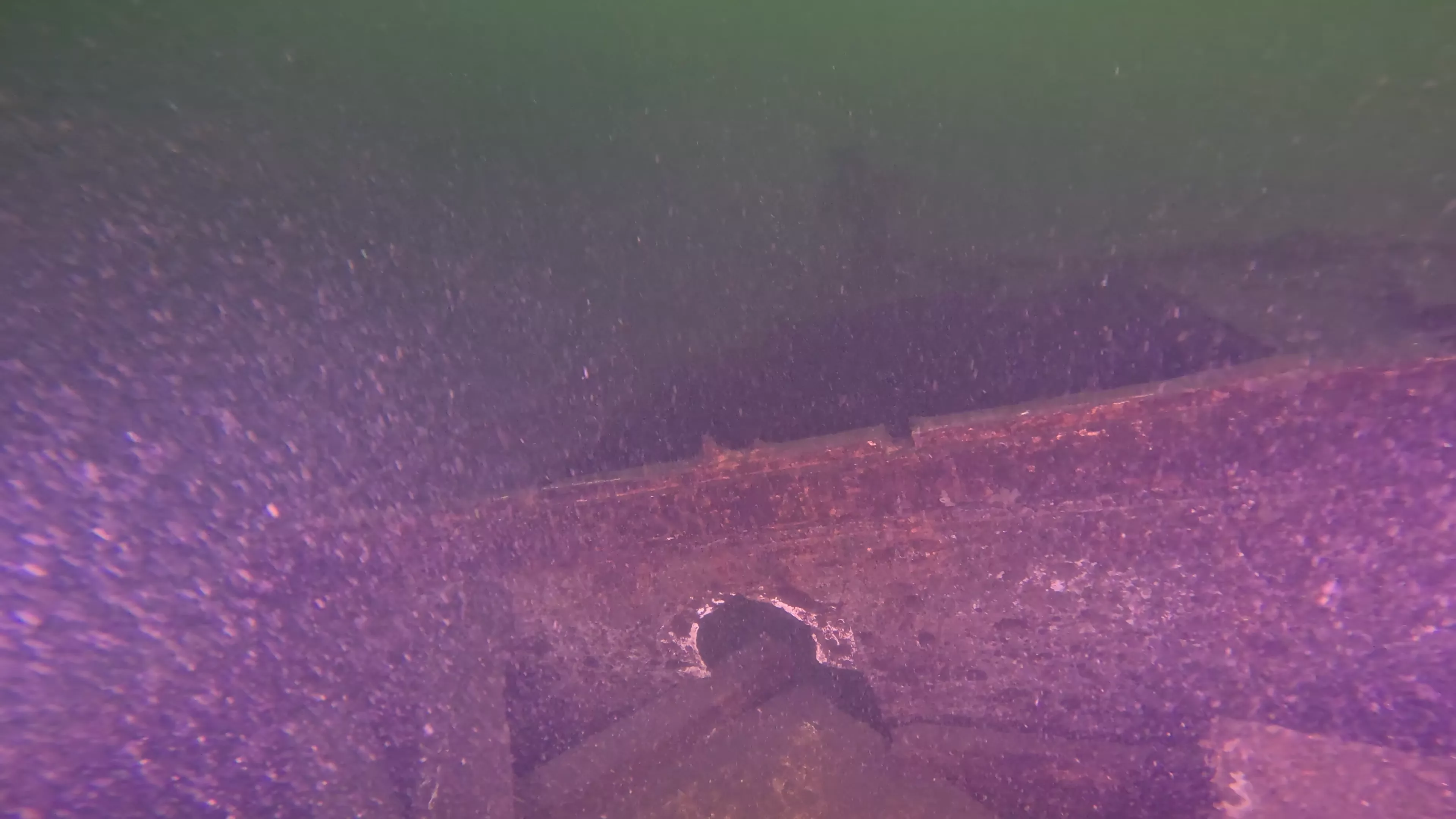 40' WWII-Era Landing Craft Wreck (LU009), Lake Union, Seattle, WA — photo 4 of 16