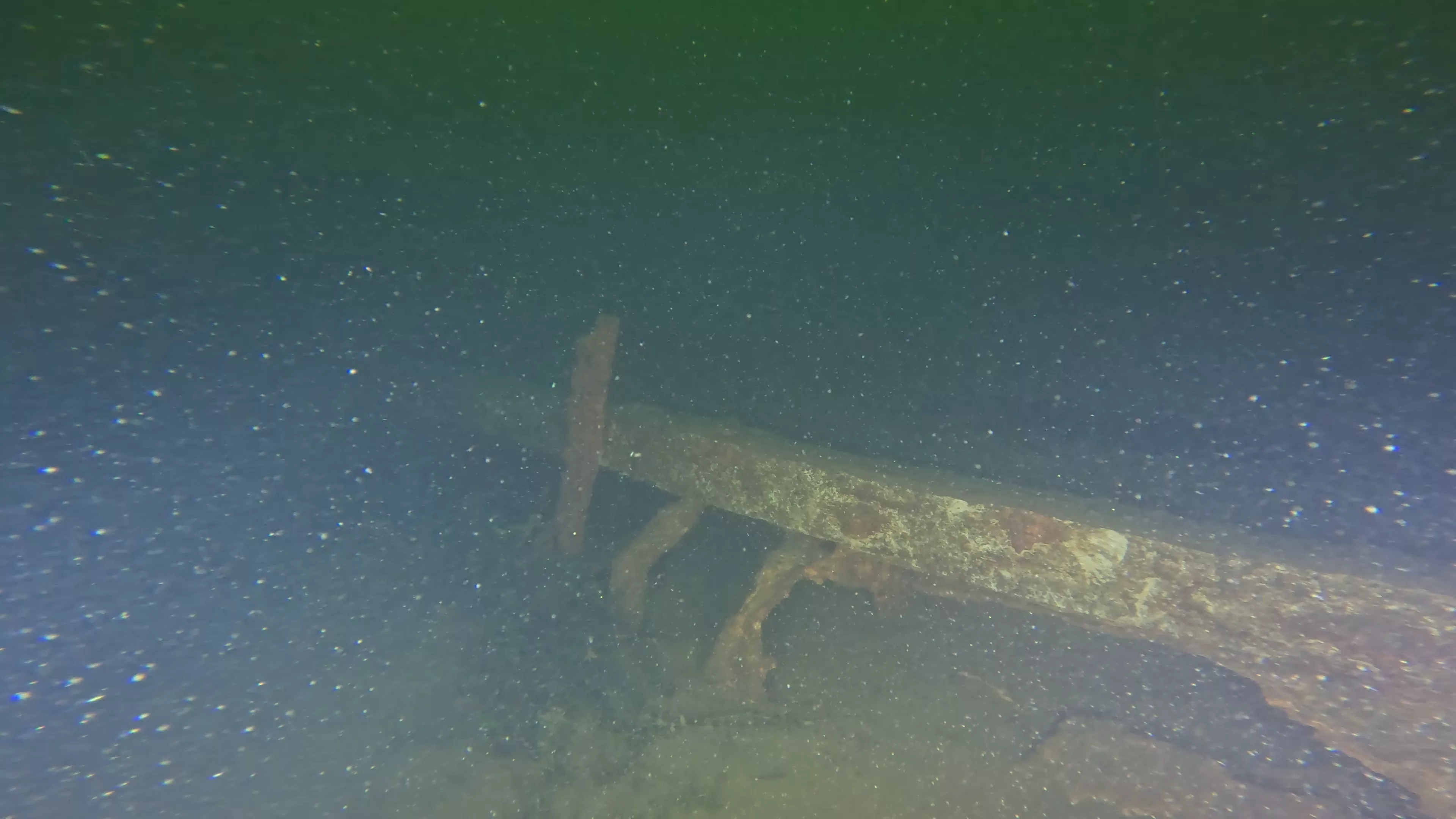 15' Wooden Work Barge Wreck (LU010), Lake Union, Seattle, WA — photo 2 of 8