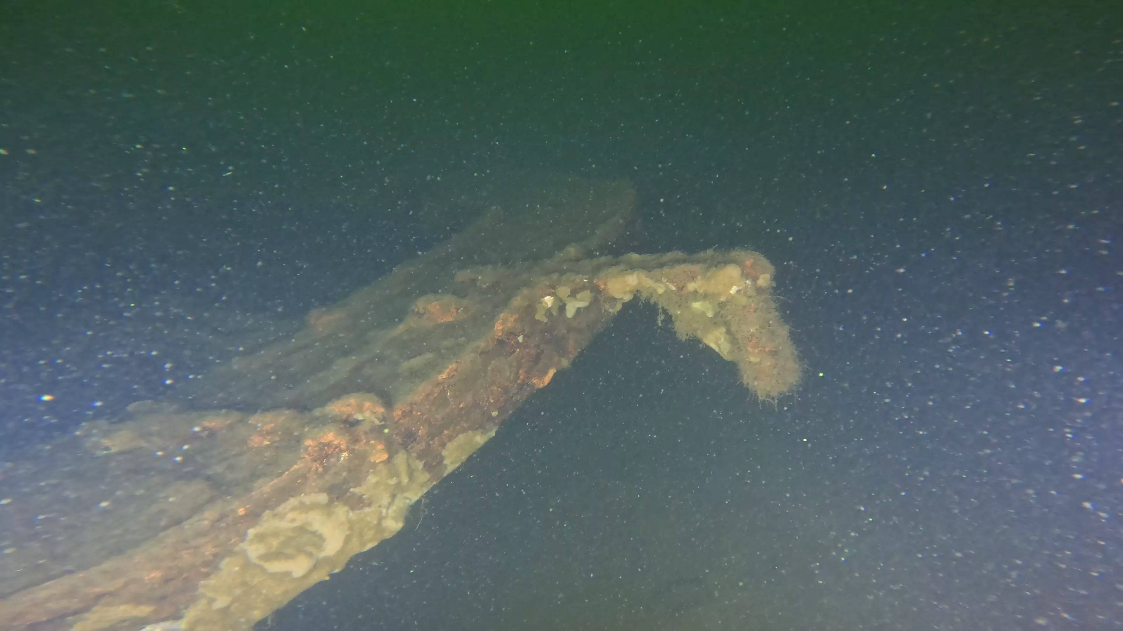 33' Bowsprit Sailboat Wreck (LU024), Lake Union, Seattle, WA — photo 8 of 11