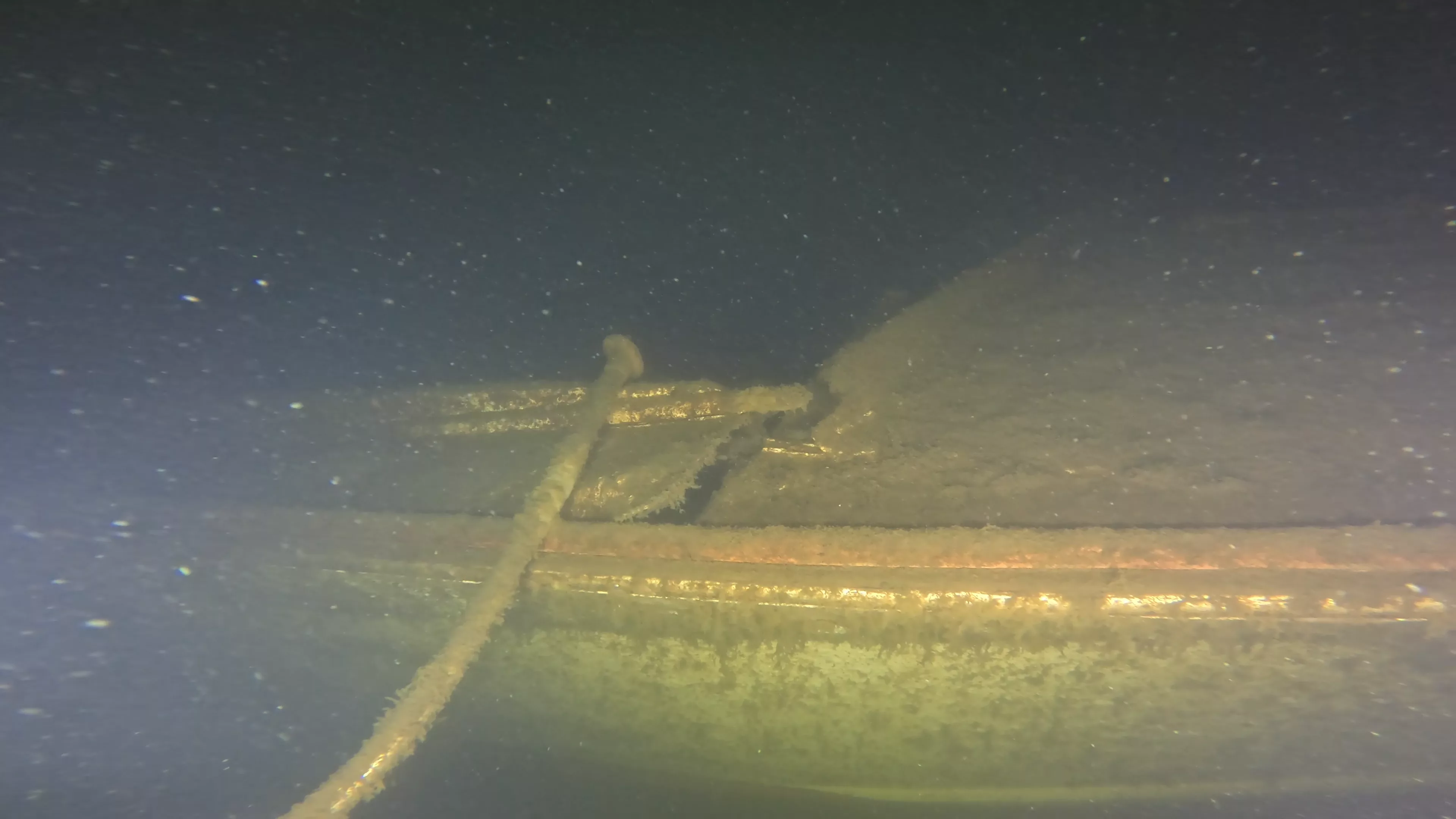 Quinn II: 28' Cabin Cruiser Wreck (LU026), Lake Union, Seattle, WA — photo 1 of 19