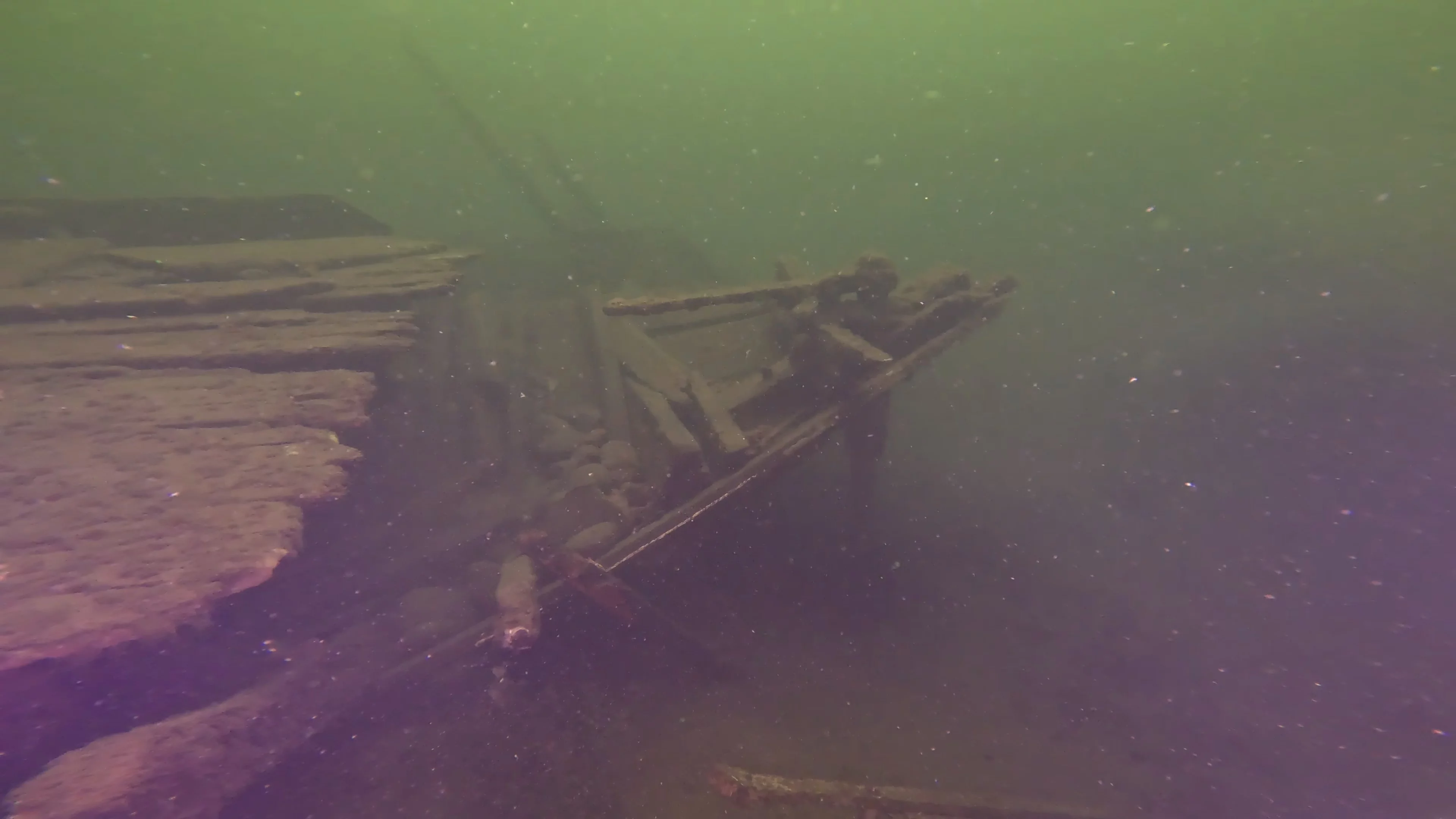 60' Wooden Wreck & Propeller (LU028), Lake Union, Seattle, WA — photo 18 of 57