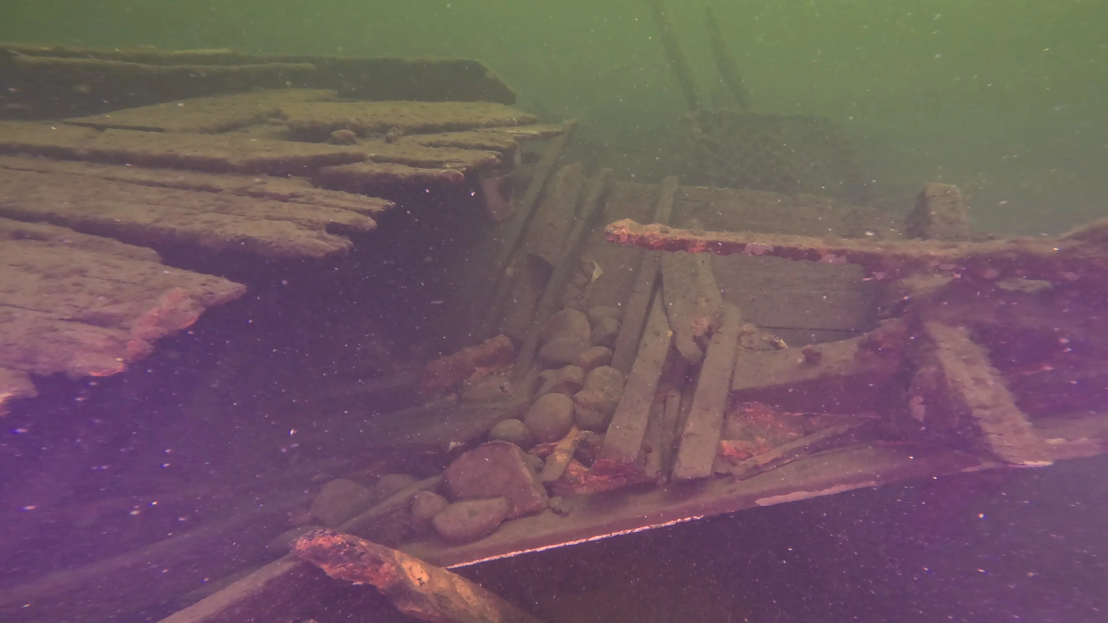 60' Wooden Wreck & Propeller (LU028), Lake Union, Seattle, WA — photo 19 of 57