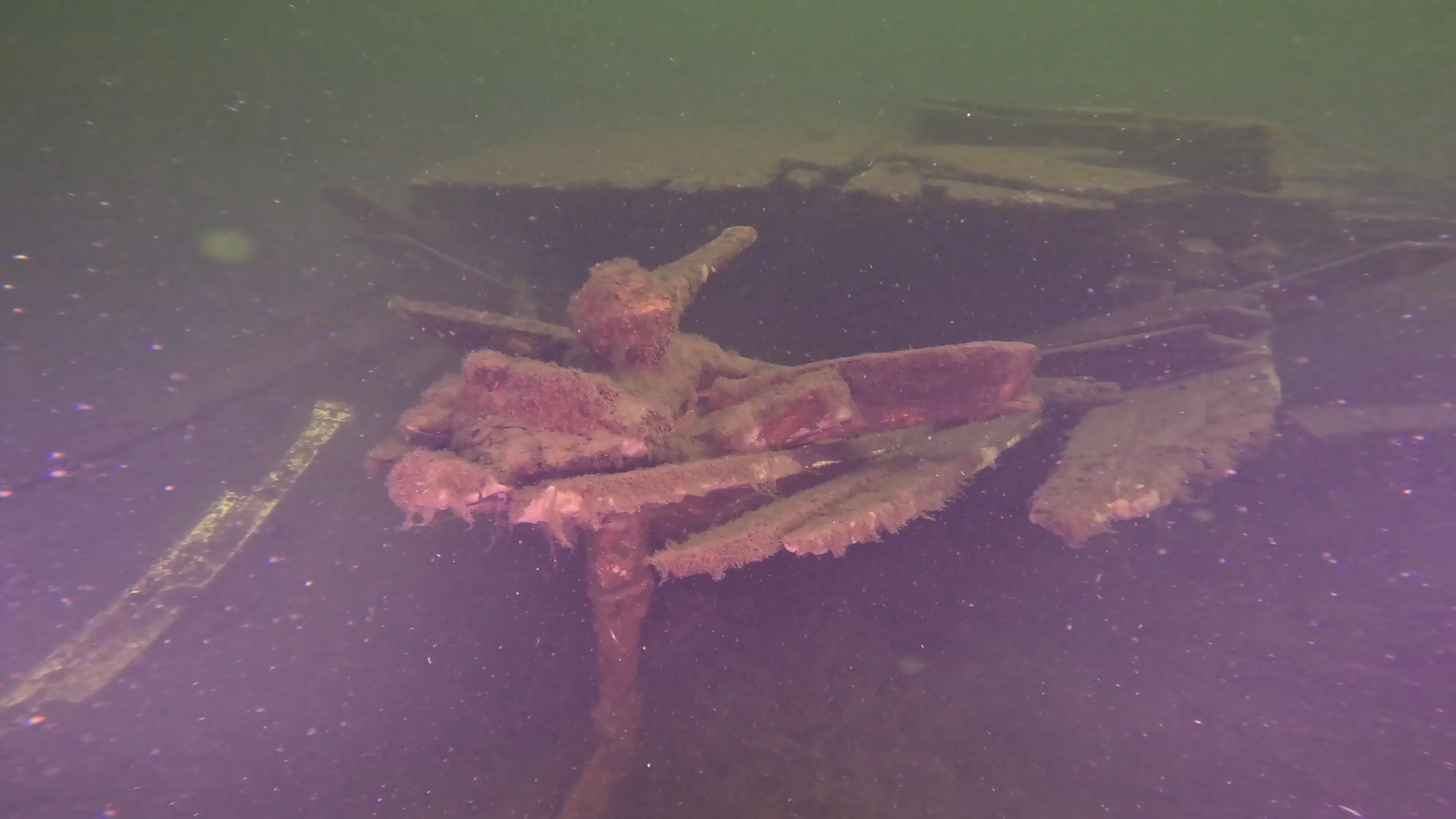 60' Wooden Wreck & Propeller (LU028), Lake Union, Seattle, WA — photo 22 of 57
