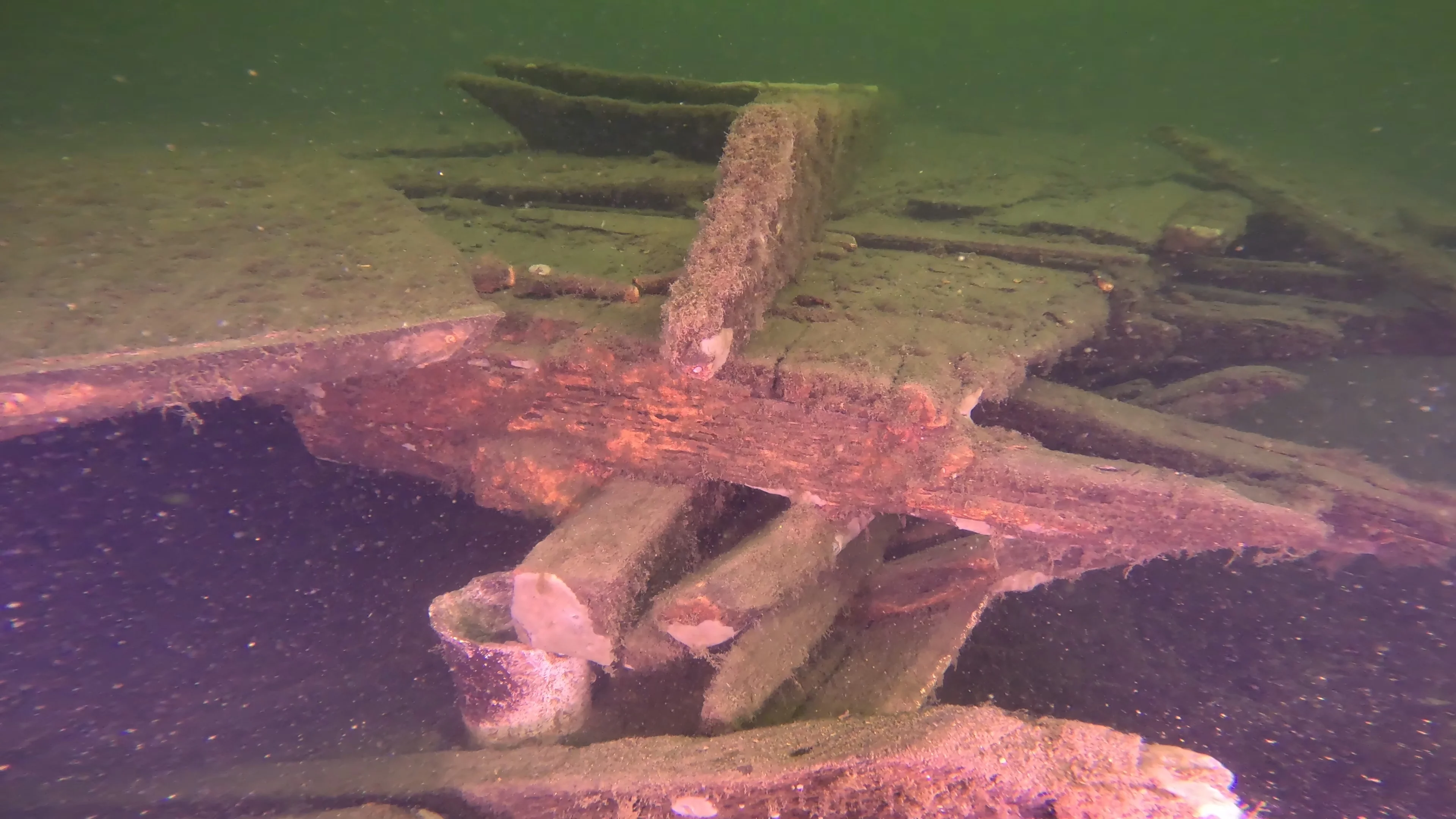 60' Wooden Wreck & Propeller (LU028), Lake Union, Seattle, WA — photo 35 of 57