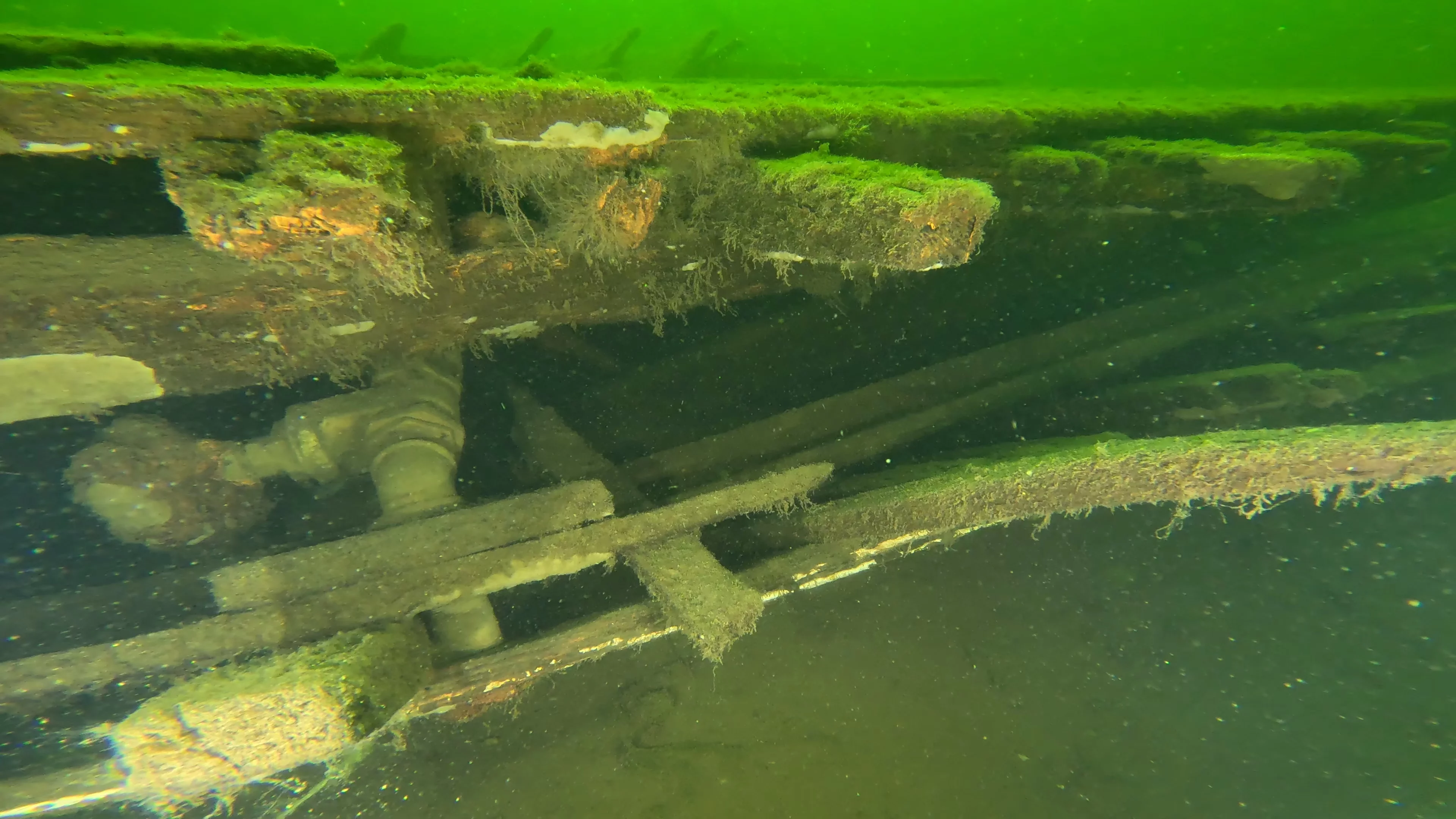60' Wooden Wreck & Propeller (LU028), Lake Union, Seattle, WA — photo 49 of 57