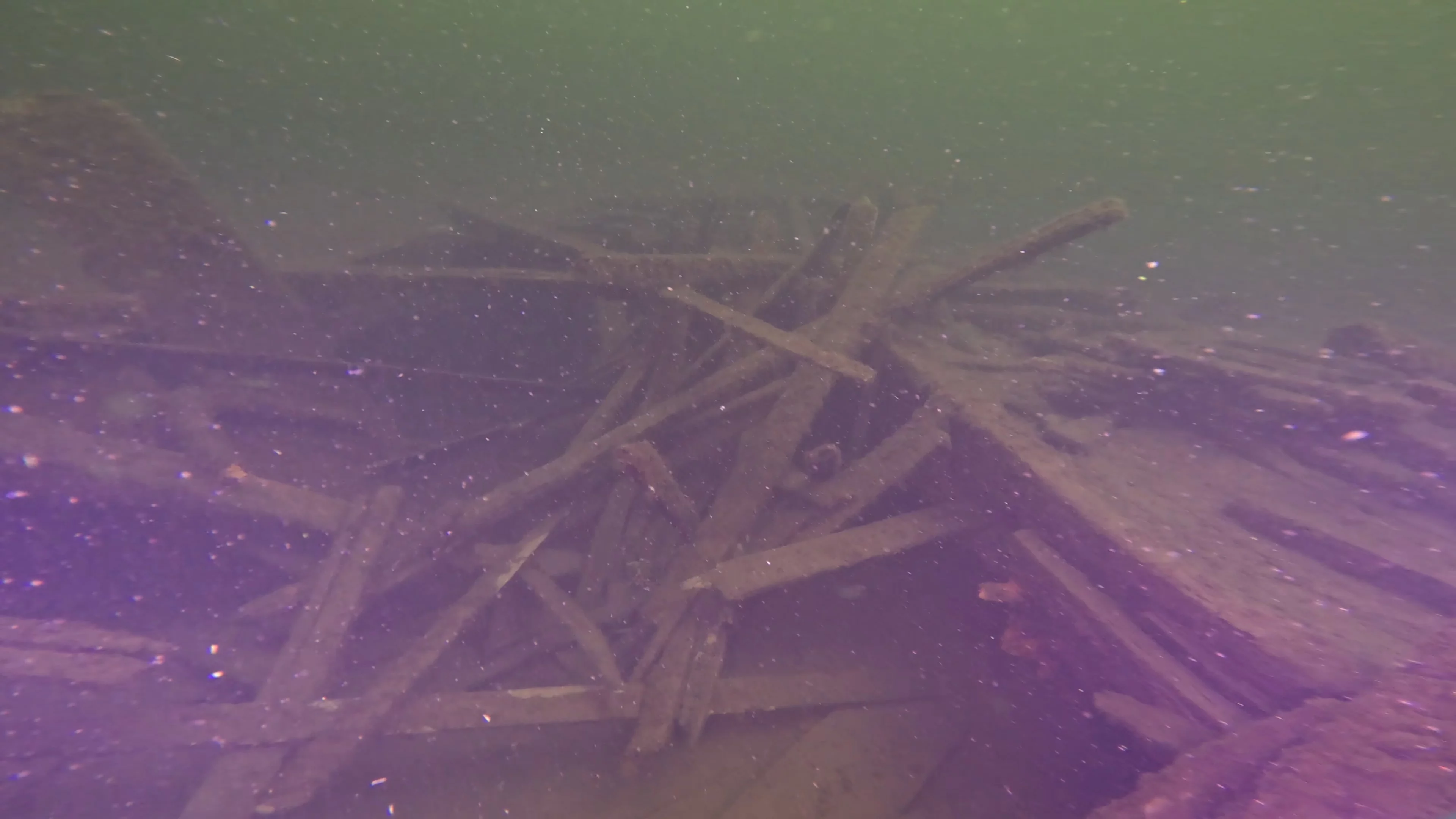 60' Wooden Wreck & Propeller (LU028), Lake Union, Seattle, WA — photo 55 of 57