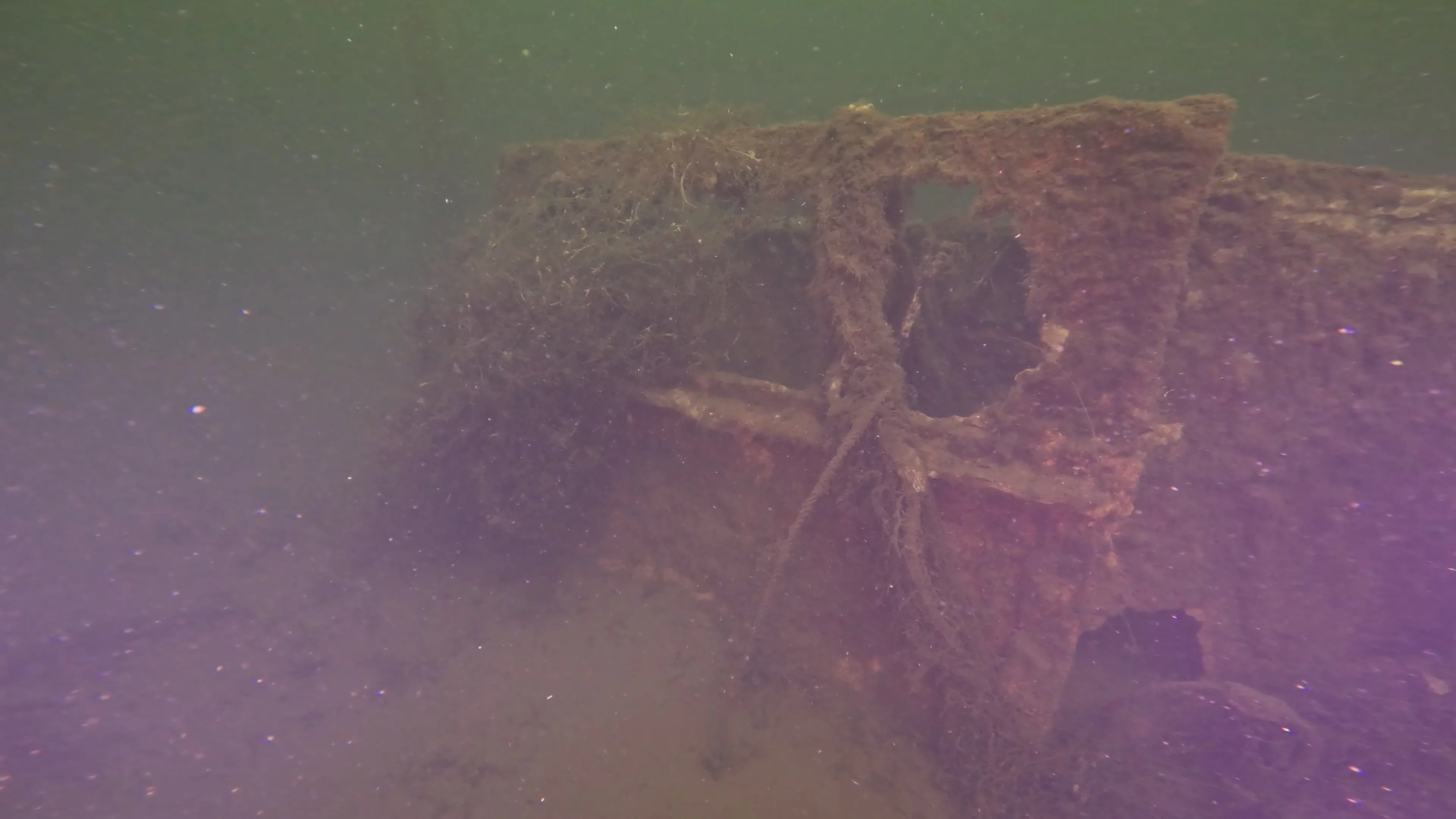 Corroded Metal Frame Debris (LU029), Lake Union, Seattle, WA — photo 1 of 12