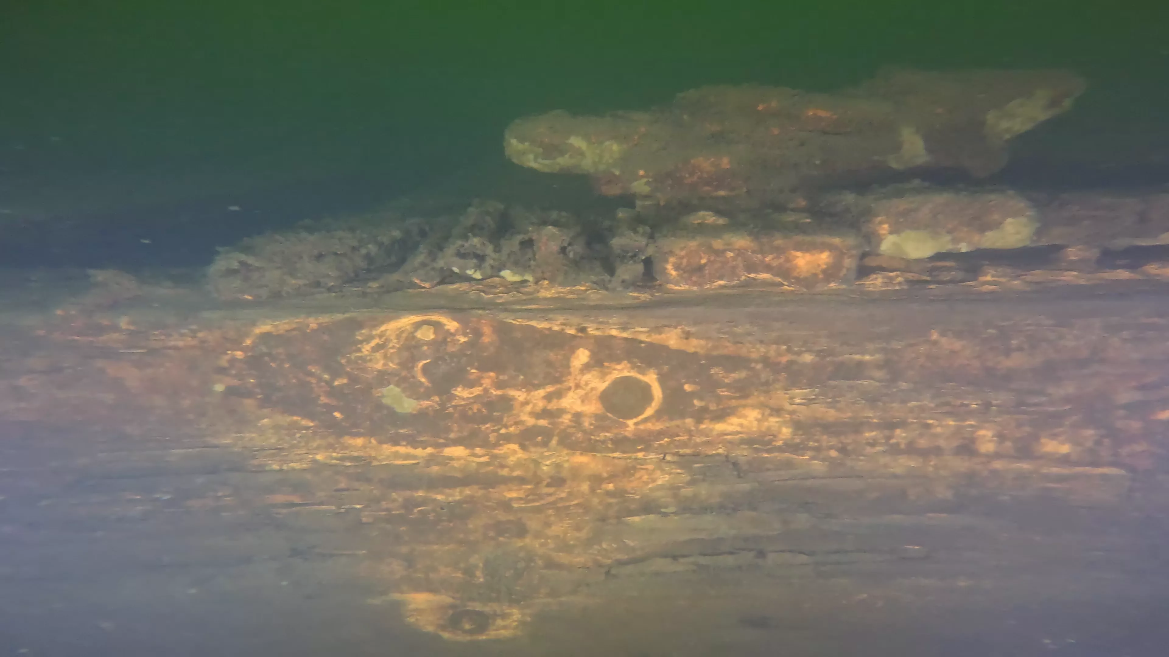 60' Wood Barge Wreck (LU032), Lake Union, Seattle, WA — photo 1 of 22