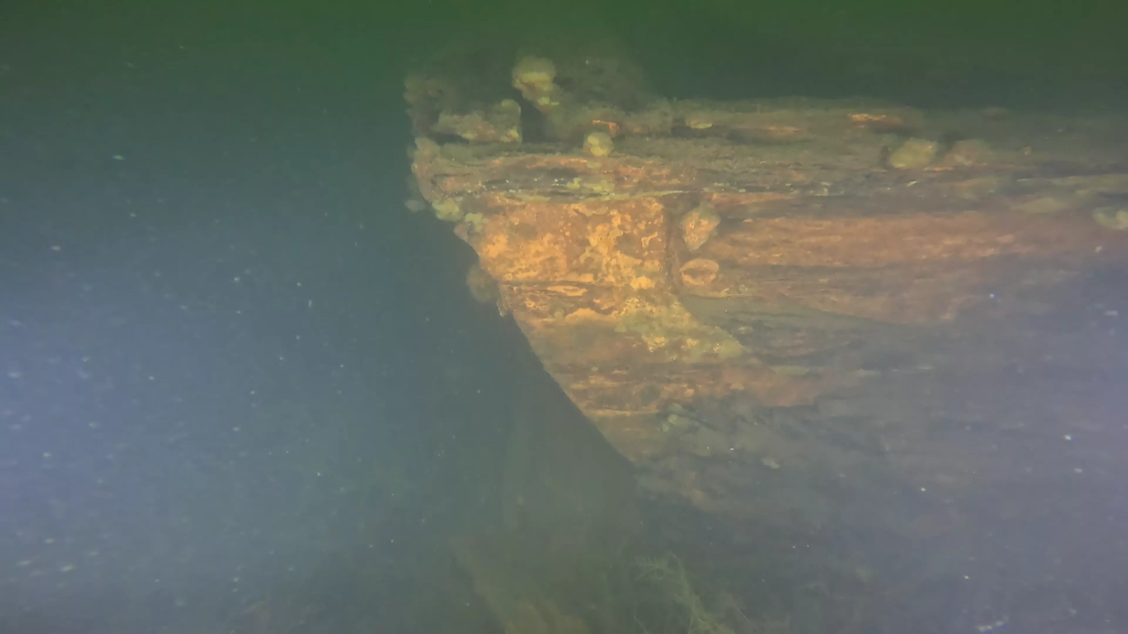 60' Wood Barge Wreck (LU032), Lake Union, Seattle, WA — photo 7 of 22