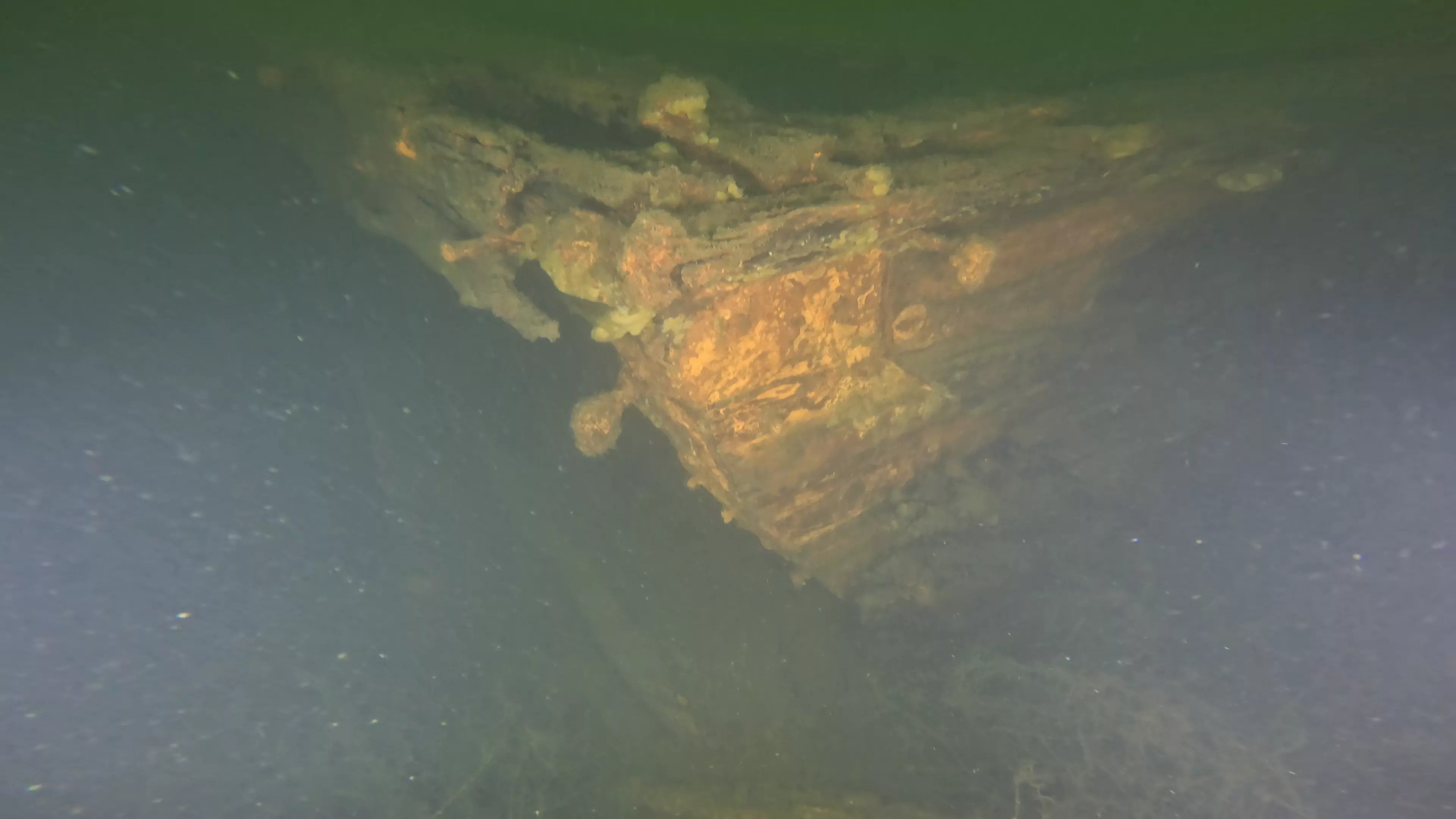 60' Wood Barge Wreck (LU032), Lake Union, Seattle, WA — photo 8 of 22
