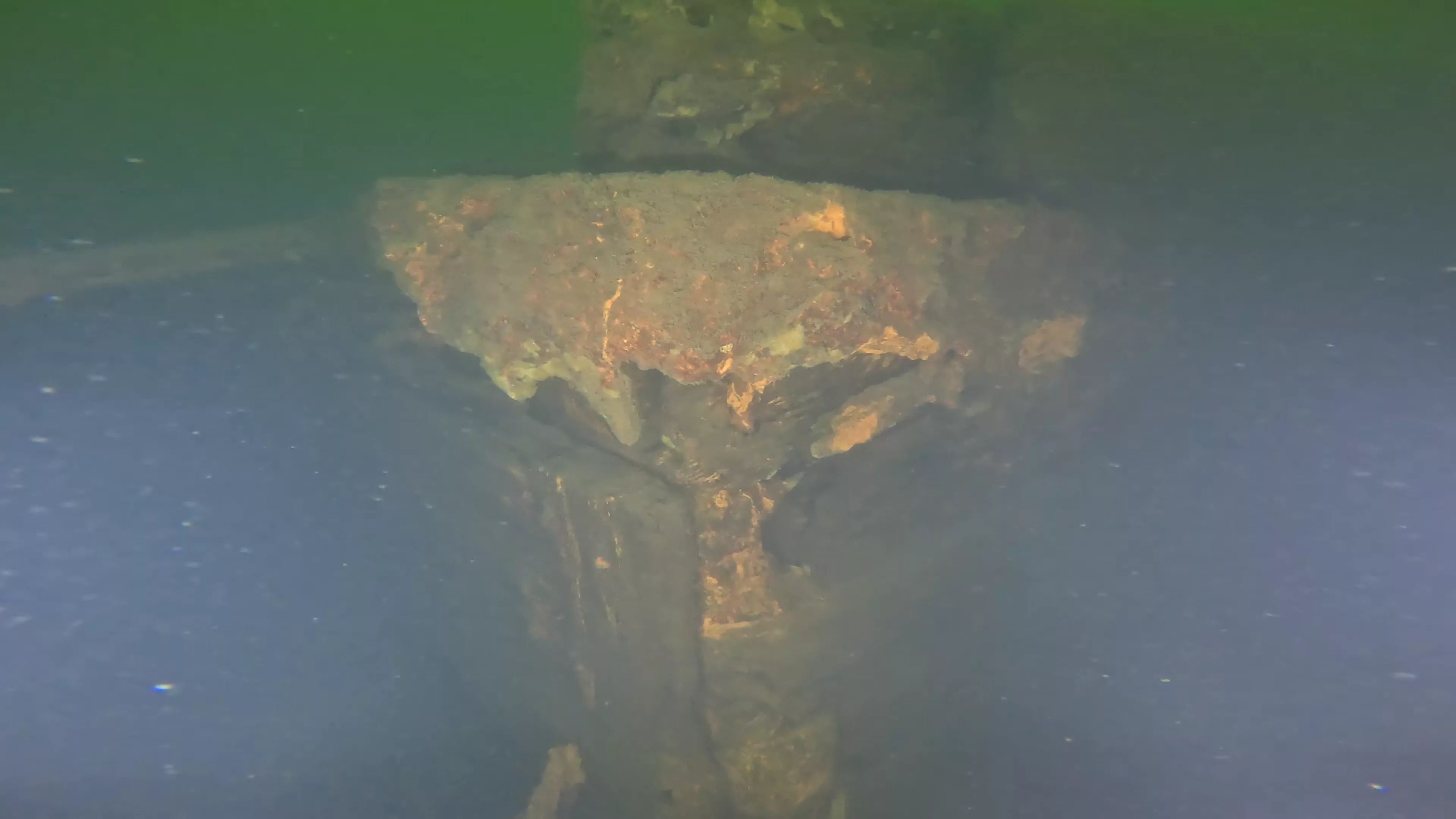 60' Wood Barge Wreck (LU032), Lake Union, Seattle, WA — photo 20 of 22