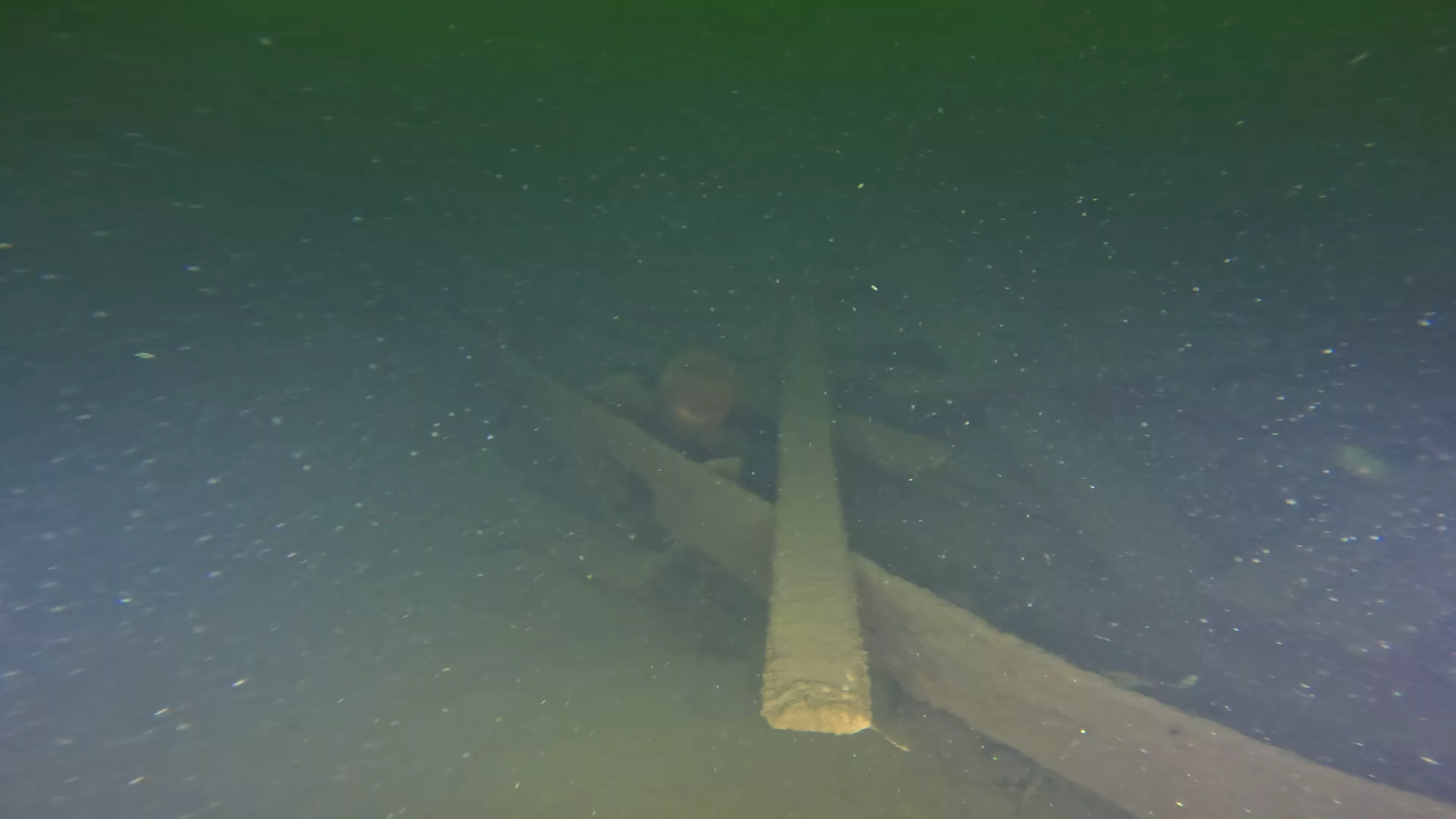45' Collapsed Wooden Wreck (LU033), Lake Union, Seattle, WA — photo 9 of 19