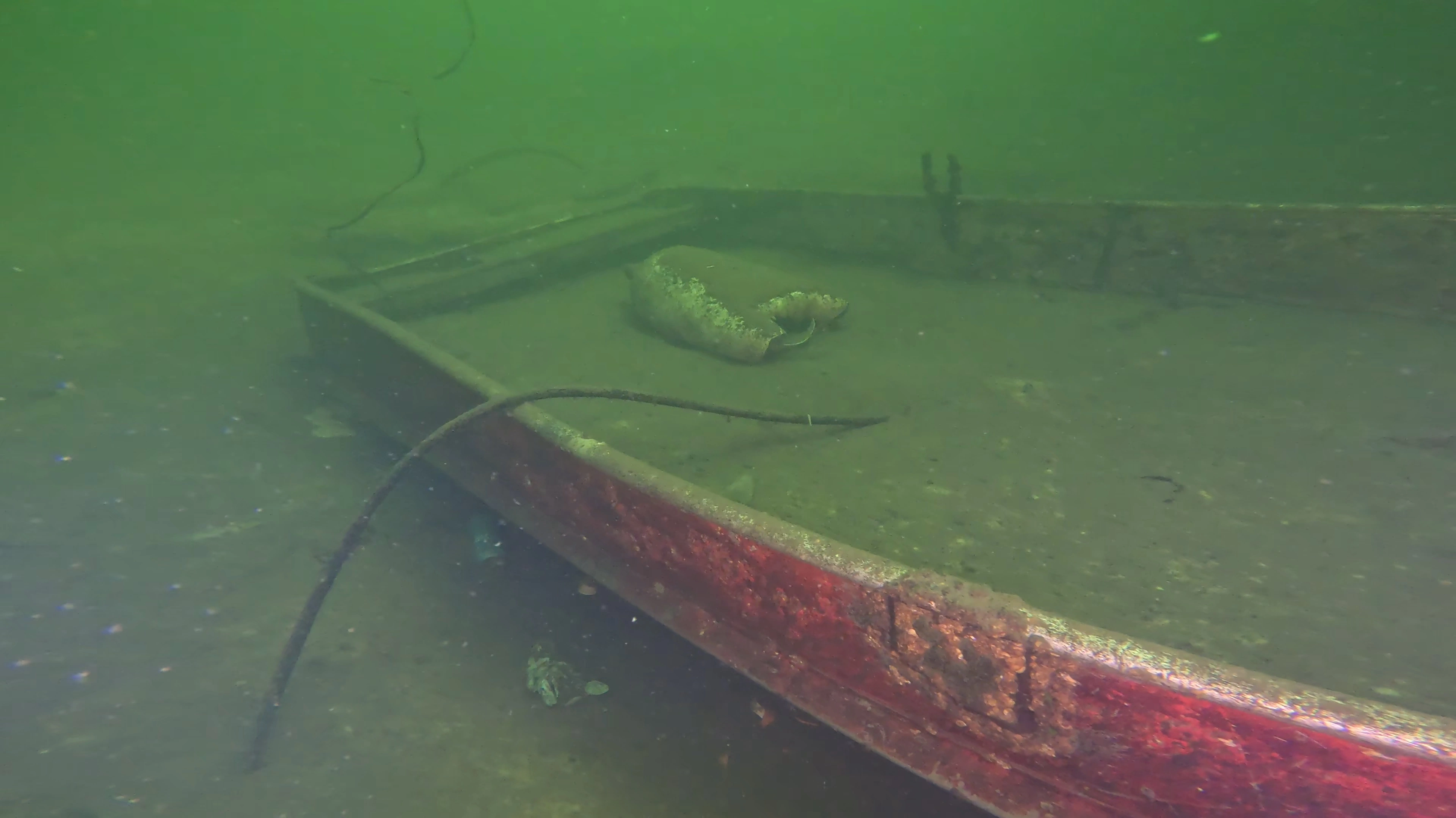 Sunken Metal Pleasure Craft (LU071), Lake Union, Seattle, WA — photo 5 of 15