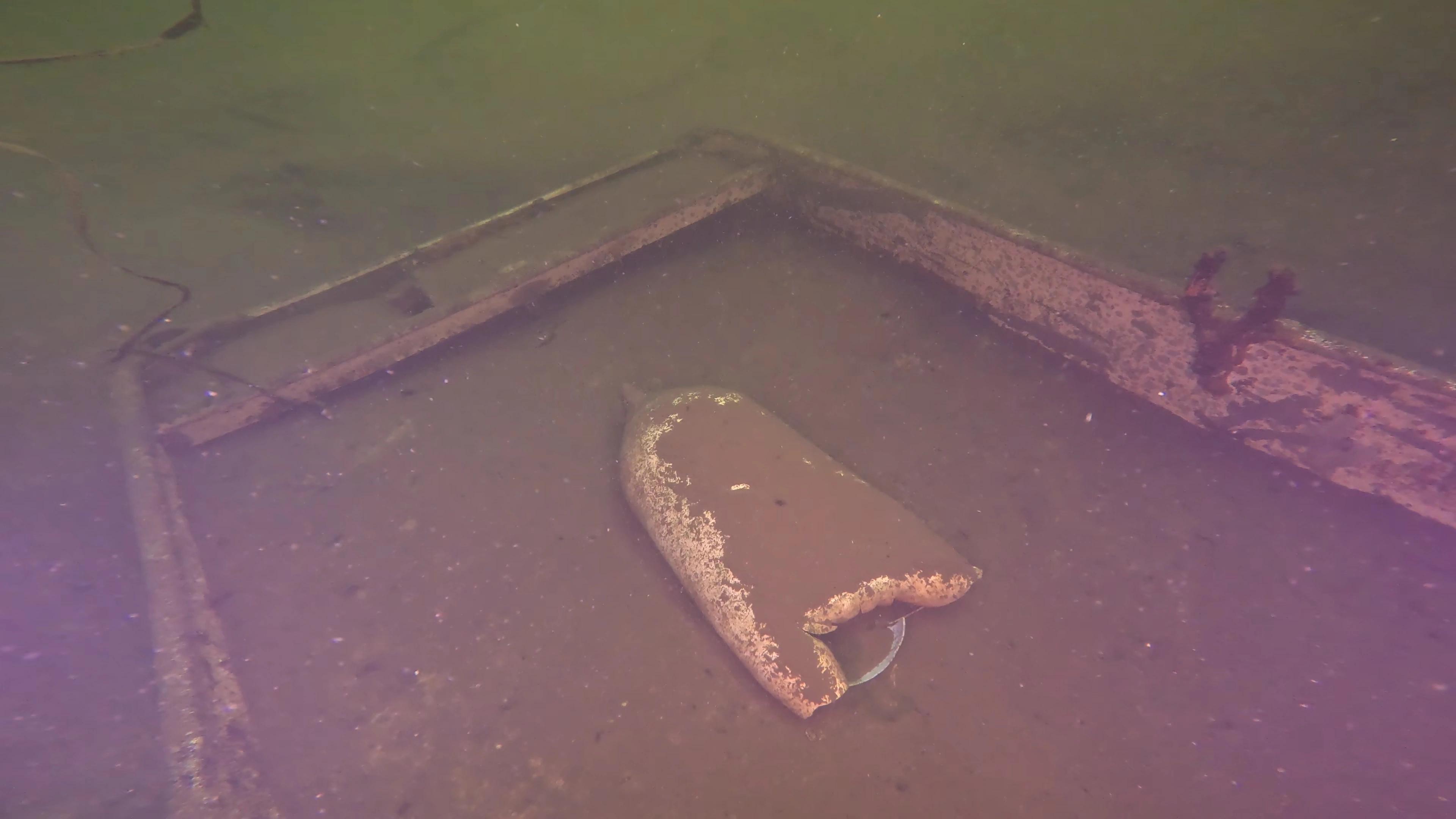 Sunken Metal Pleasure Craft (LU071), Lake Union, Seattle, WA — photo 13 of 15