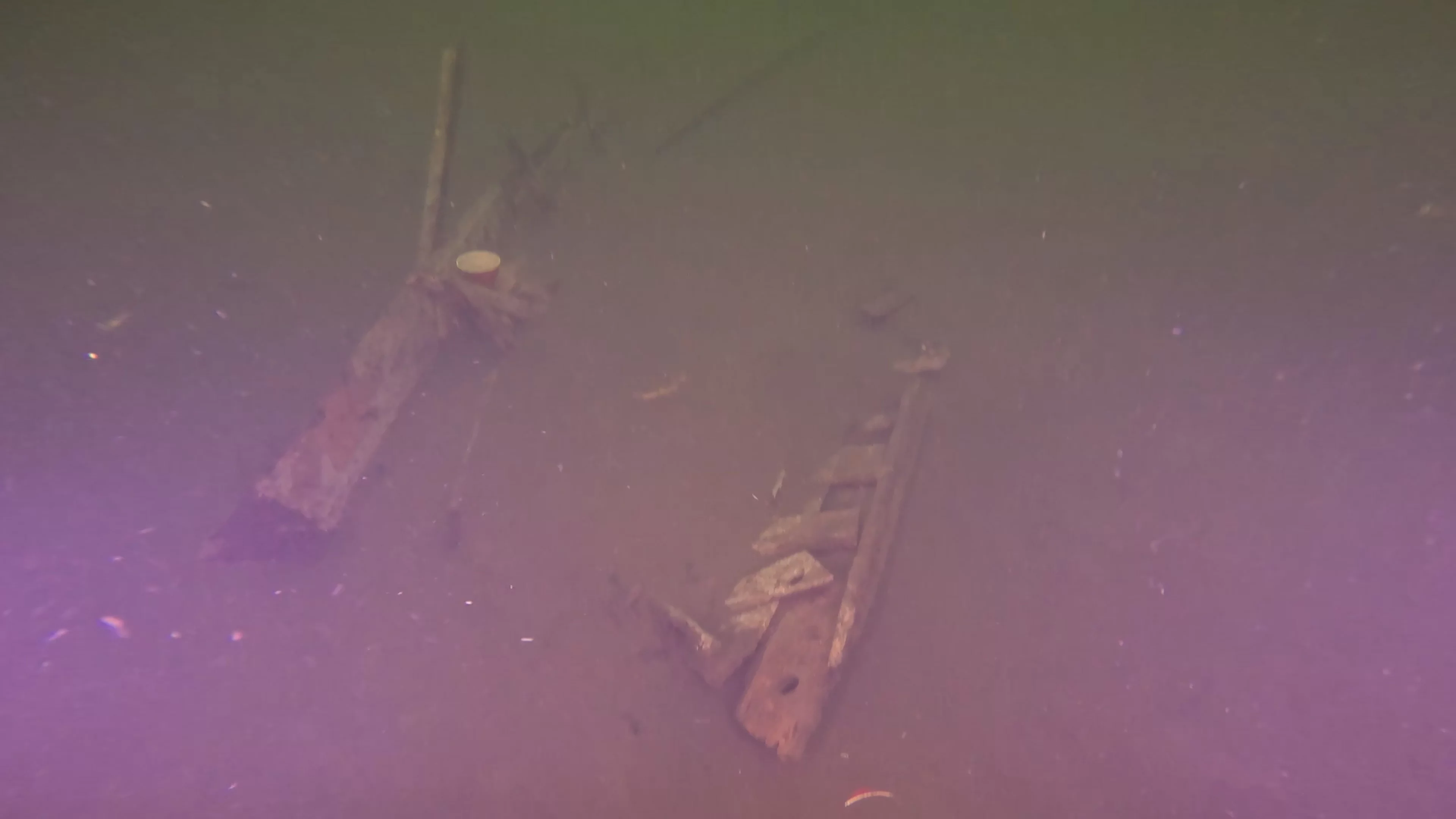 35' Bulwarks Boat Wreck (LU074), Lake Union, Seattle, WA — photo 1 of 12
